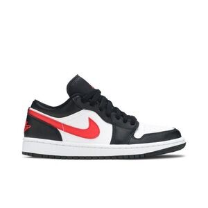 Wmns Air Jordan 1 Low 'Siren Red' 

Nike Black and Red Sneakers